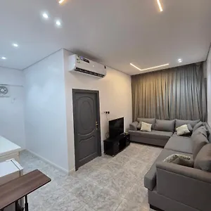 الحسام فاخرة غرفة نوم وصالة قريبة من مسجد قباء المدينة المنورة